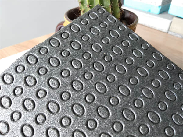 单面凹发泡橡胶减震垫板