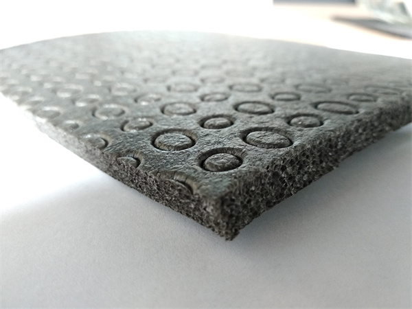 单面凹发泡橡胶减震垫板